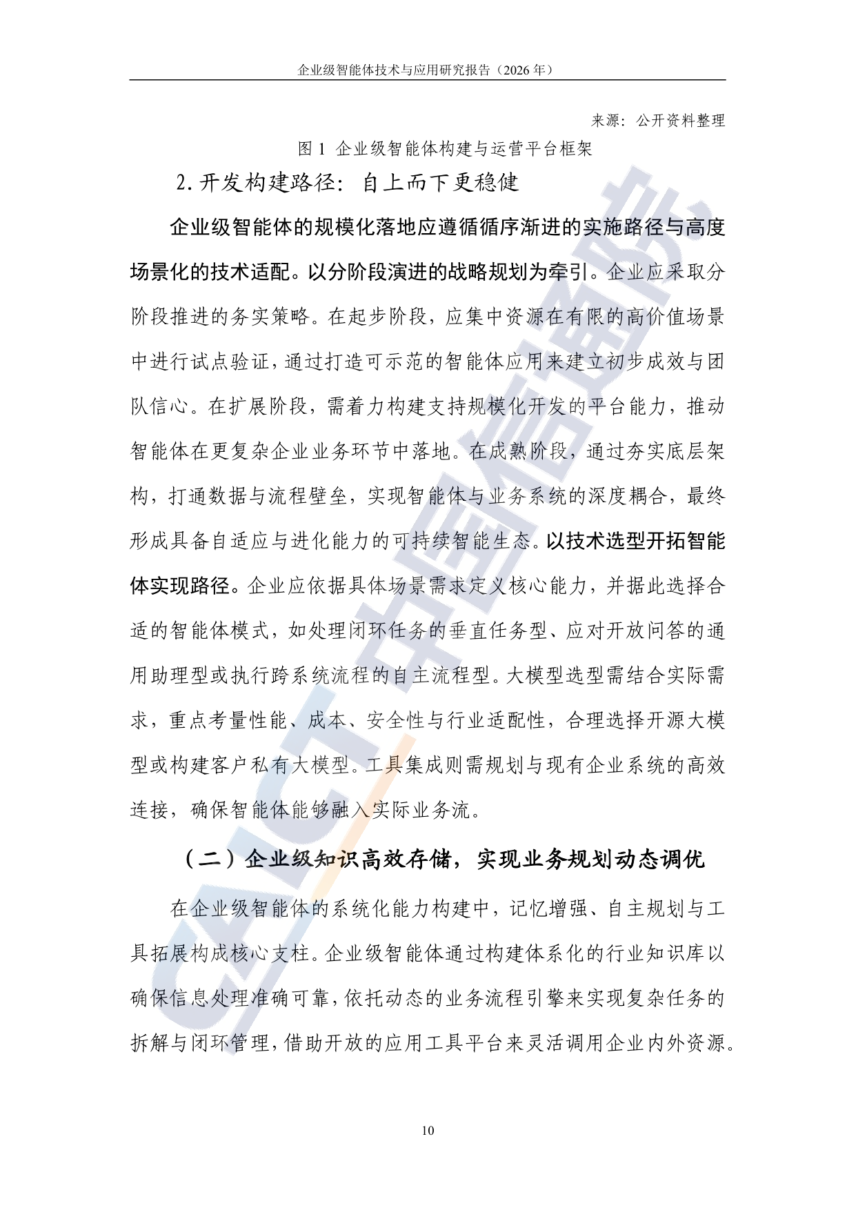 企业级智能体构建与运营平台框架